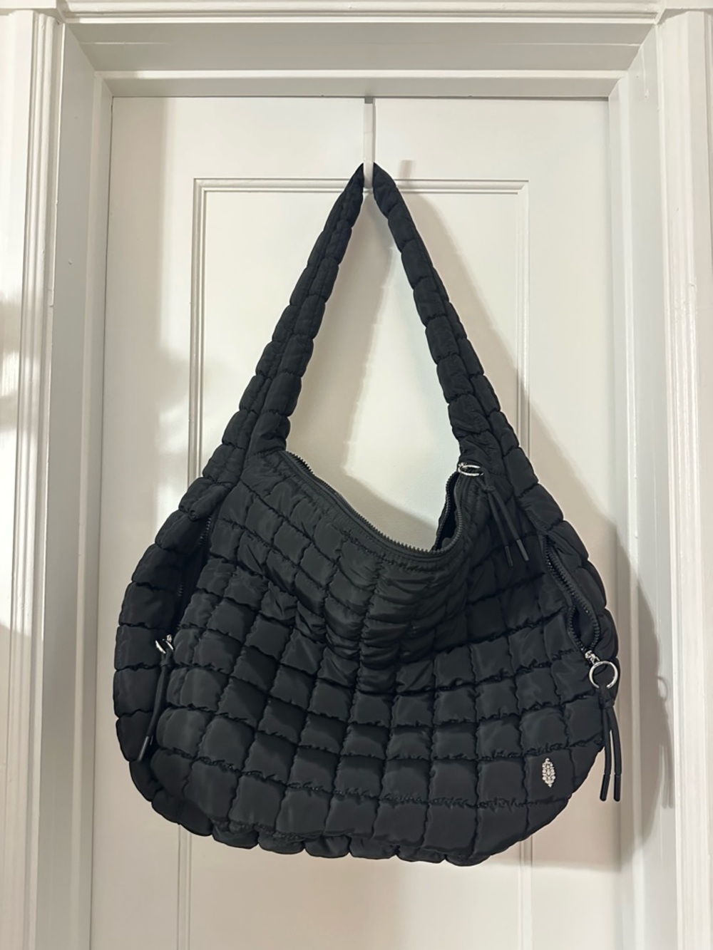 FP MOVEMENT Quilted Black Shoulder Bag